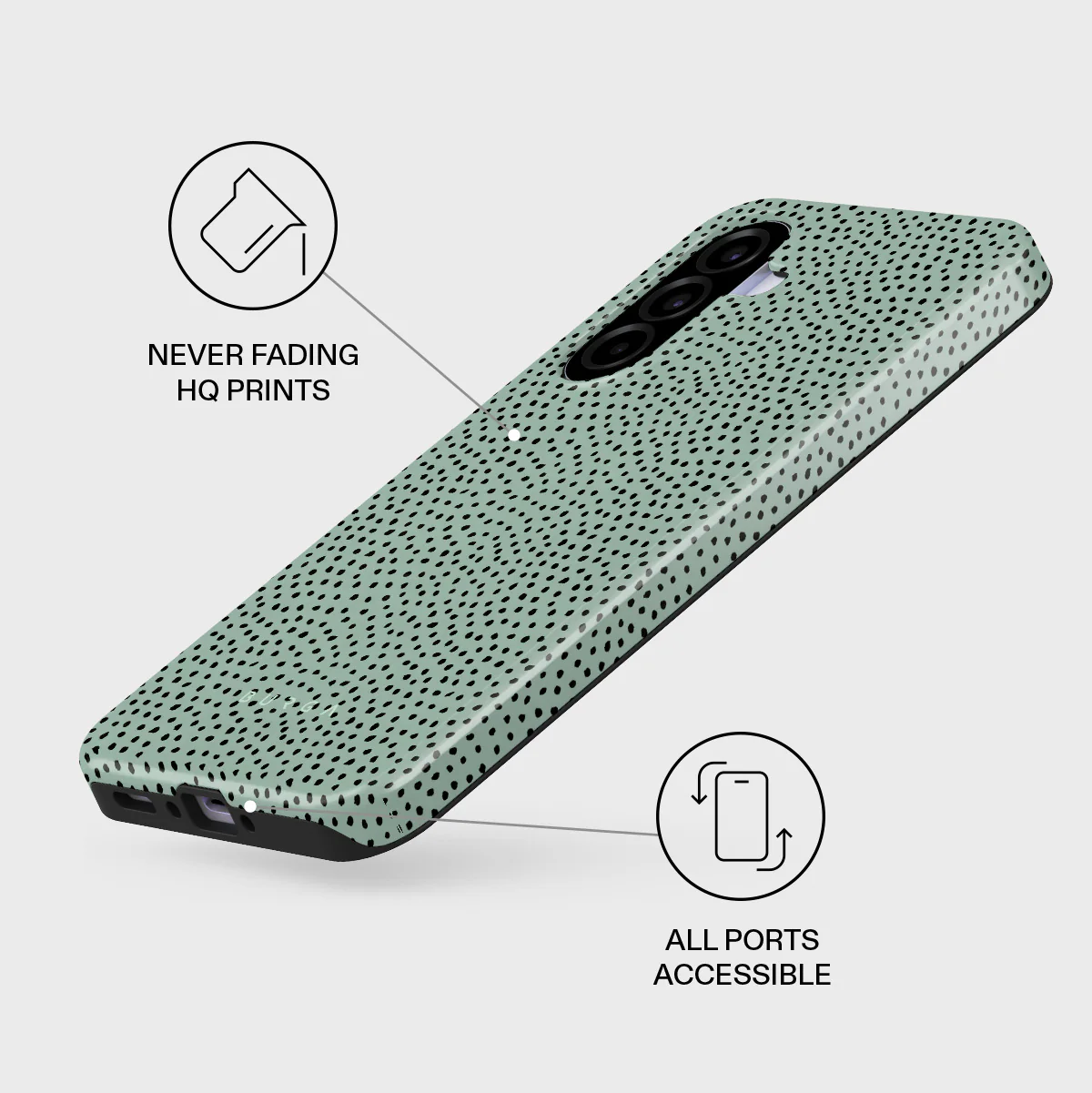 Mint Gelato - Dots Samsung Galaxy A37 5G Case - Image 3