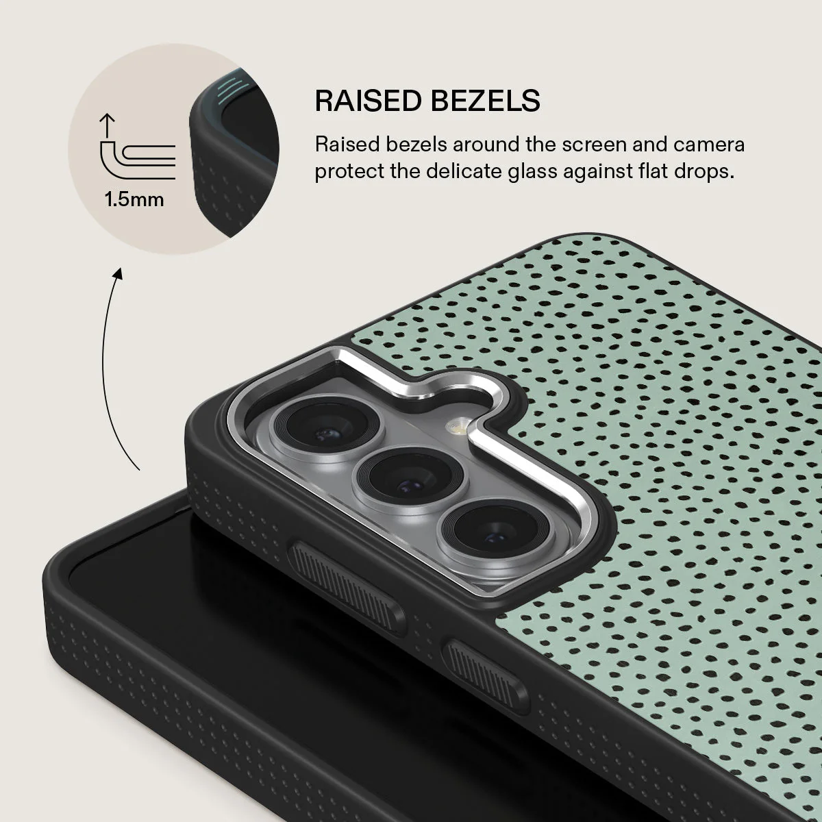 Mint Gelato - Dots Samsung Galaxy S26 Case - Image 22