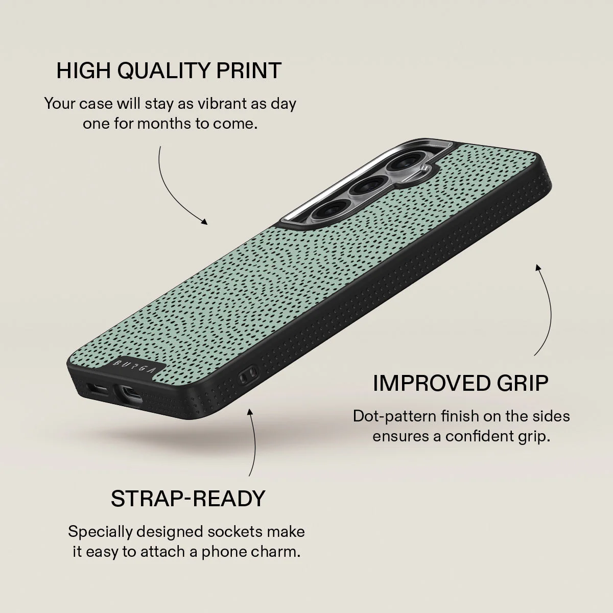 Mint Gelato - Dots Samsung Galaxy S26 Case - Image 23