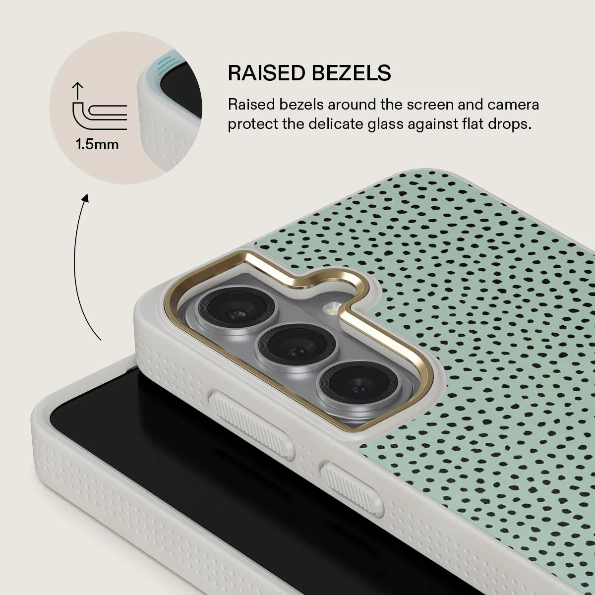 Mint Gelato - Dots Samsung Galaxy S26 Case - Image 29