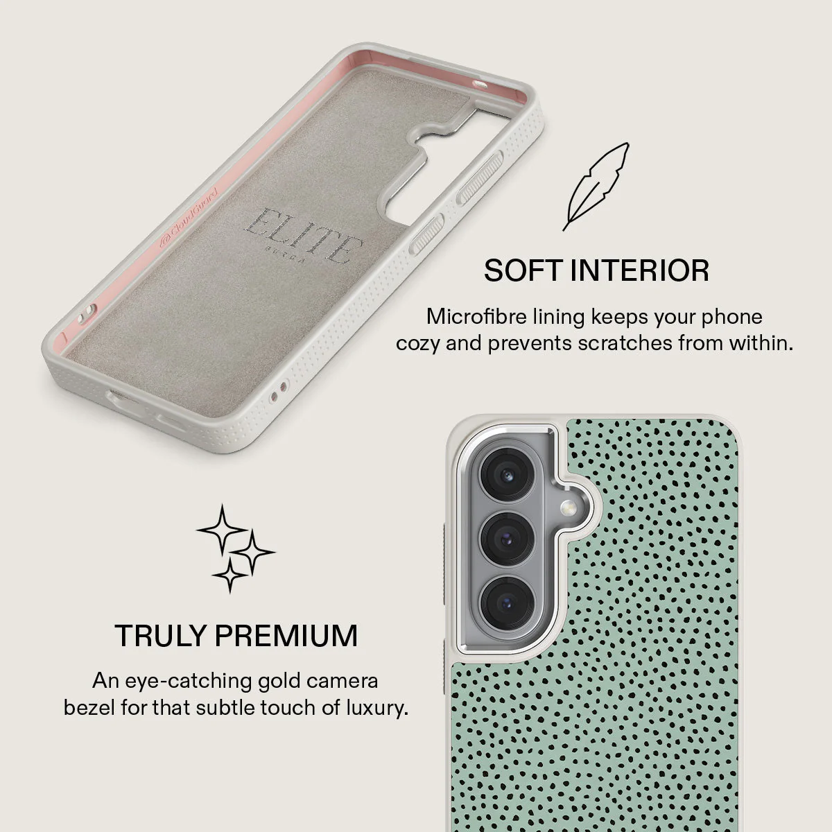 Mint Gelato - Dots Samsung Galaxy S26 Case - Image 38