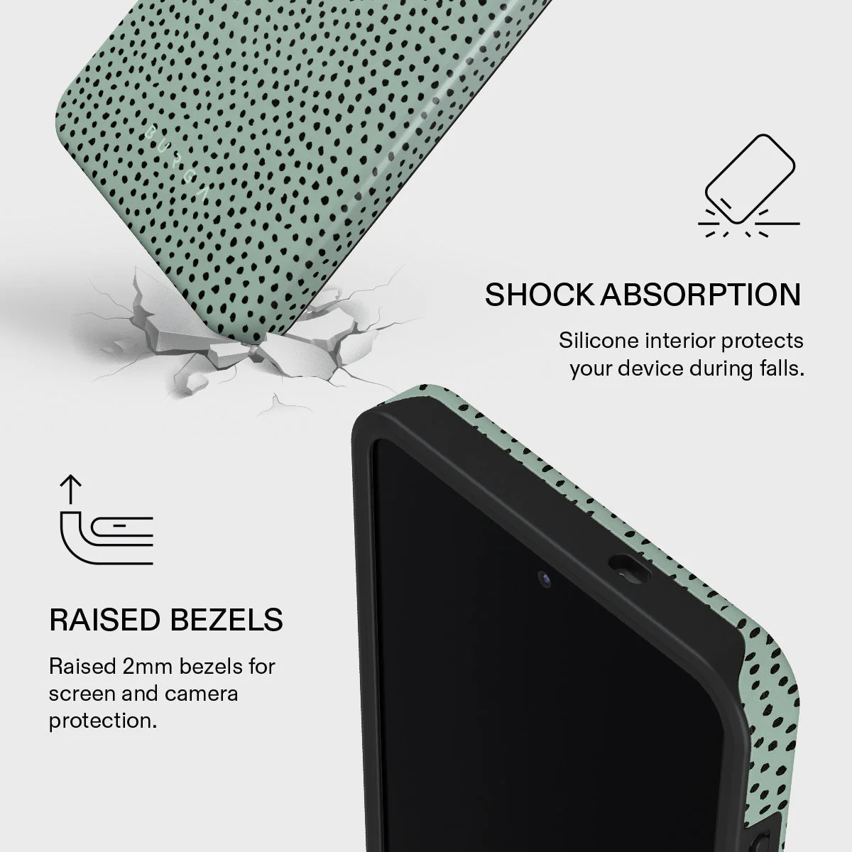 Mint Gelato - Dots Samsung Galaxy S26 Case - Image 4