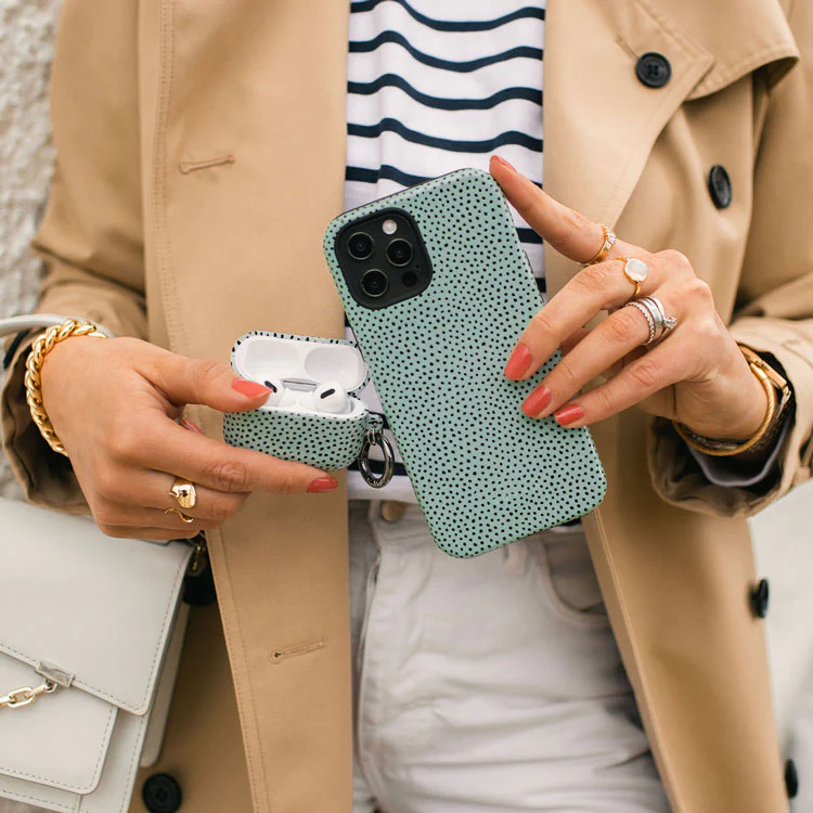 Mint Gelato - Dots Samsung Galaxy S26 Case - Image 47