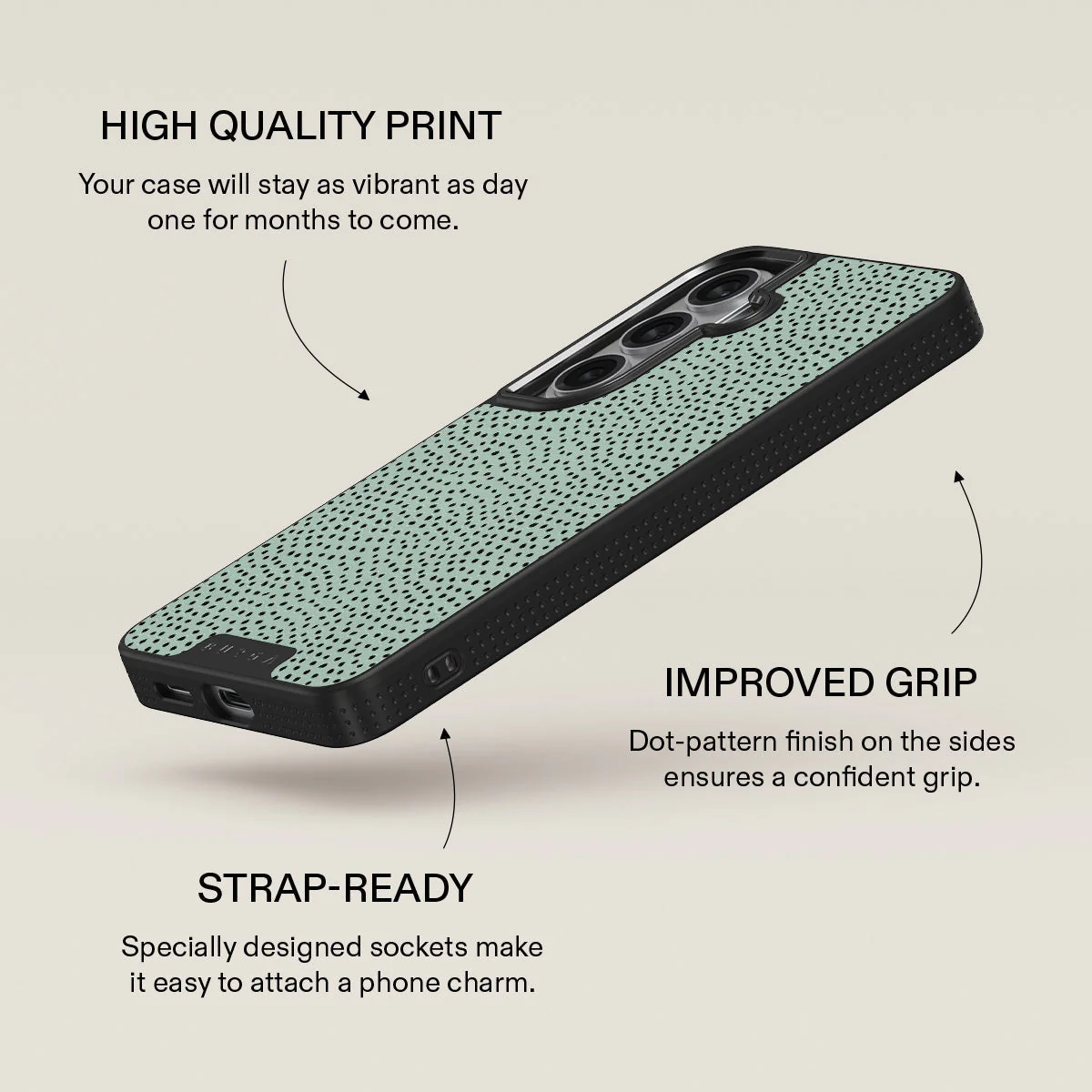 Mint Gelato - Dots Samsung Galaxy S26 Plus Case - Image 16