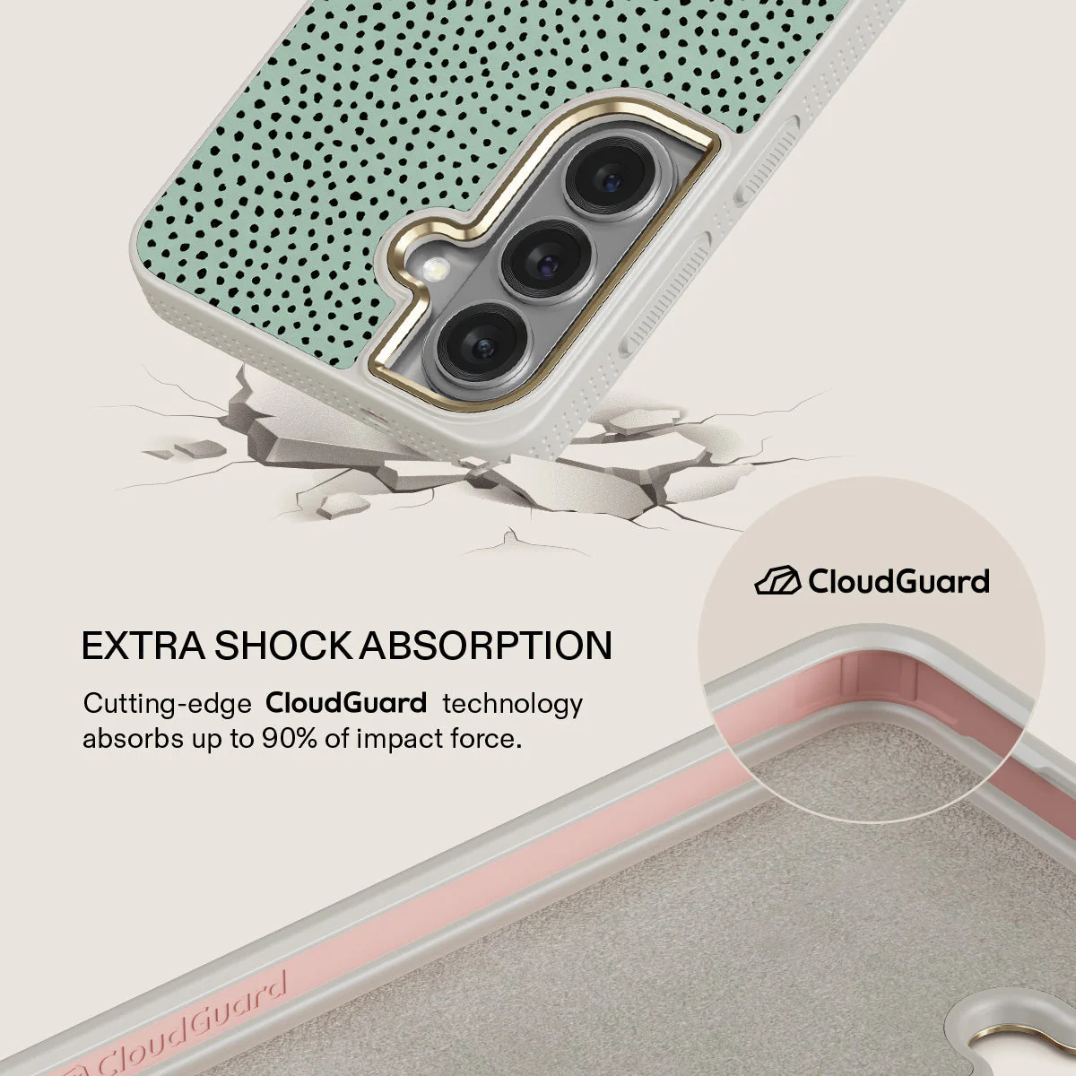 Mint Gelato - Dots Samsung Galaxy S26 Plus Case - Image 28