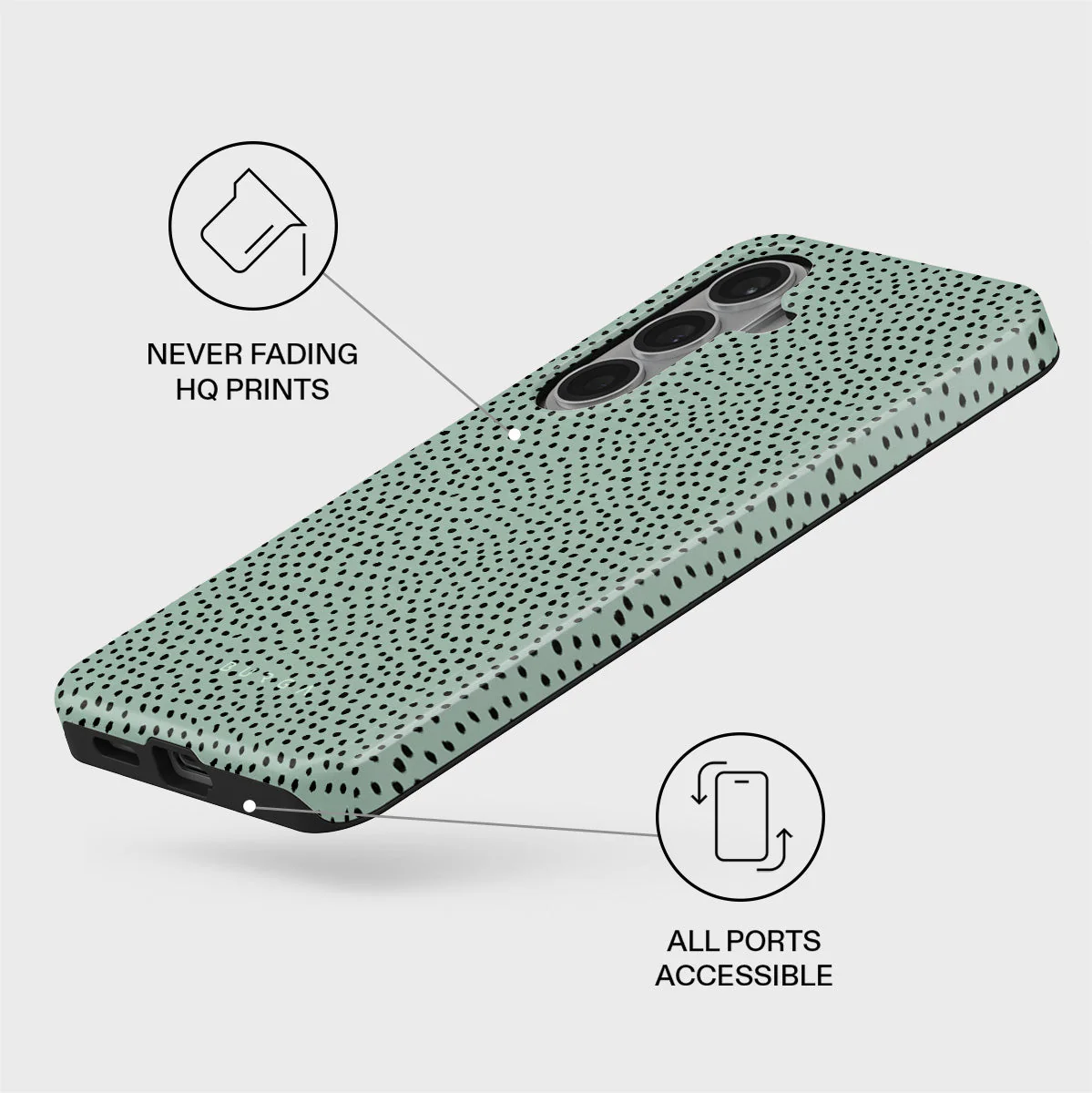 Mint Gelato - Dots Samsung Galaxy S26 Plus Case - Image 3
