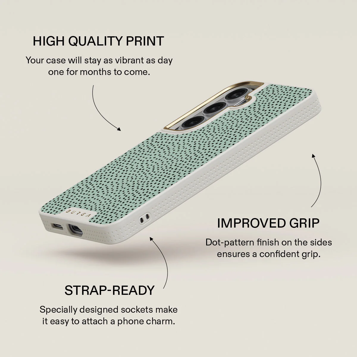 Mint Gelato - Dots Samsung Galaxy S26 Plus Case - Image 30