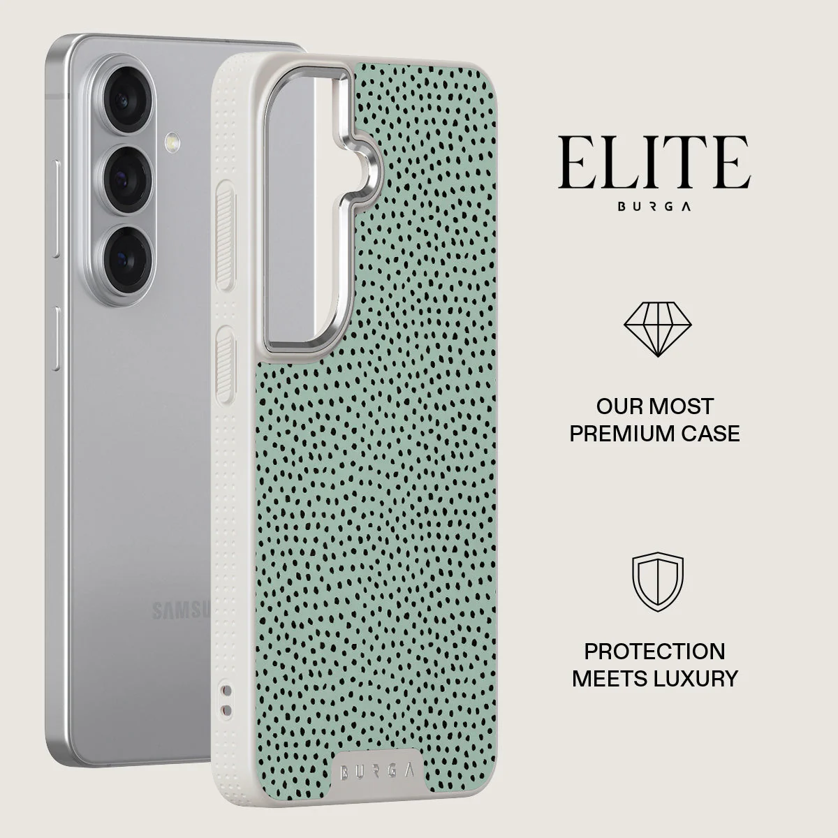 Mint Gelato - Dots Samsung Galaxy S26 Plus Case - Image 34
