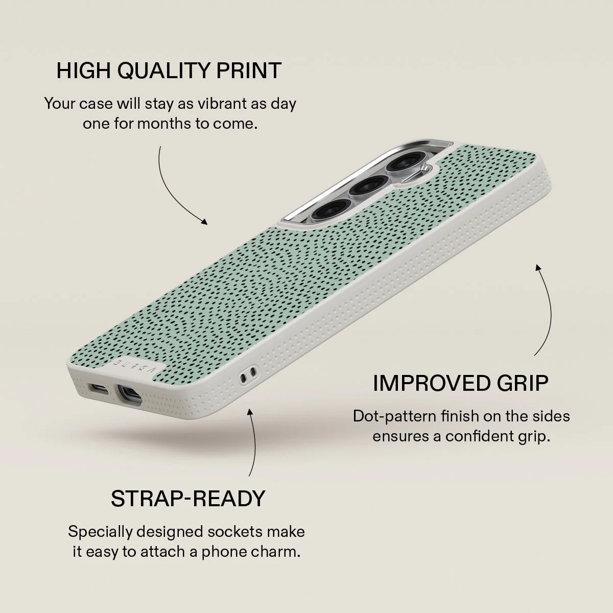 Mint Gelato - Dots Samsung Galaxy S26 Plus Case - Image 37