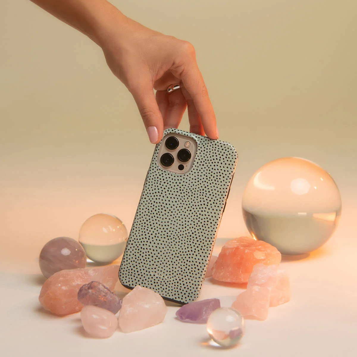 Mint Gelato - Dots Samsung Galaxy S26 Plus Case - Image 52
