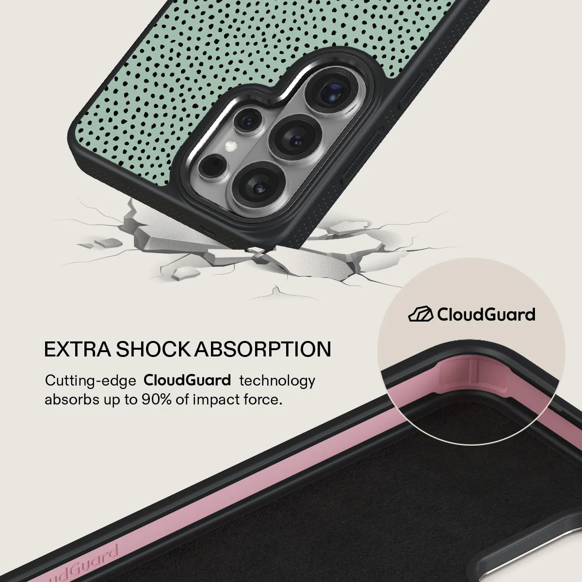 Mint Gelato - Dots Samsung Galaxy S26 Ultra Case - Image 14