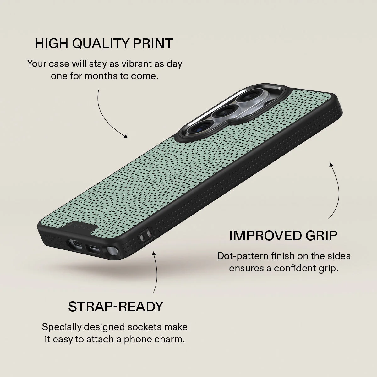 Mint Gelato - Dots Samsung Galaxy S26 Ultra Case - Image 16