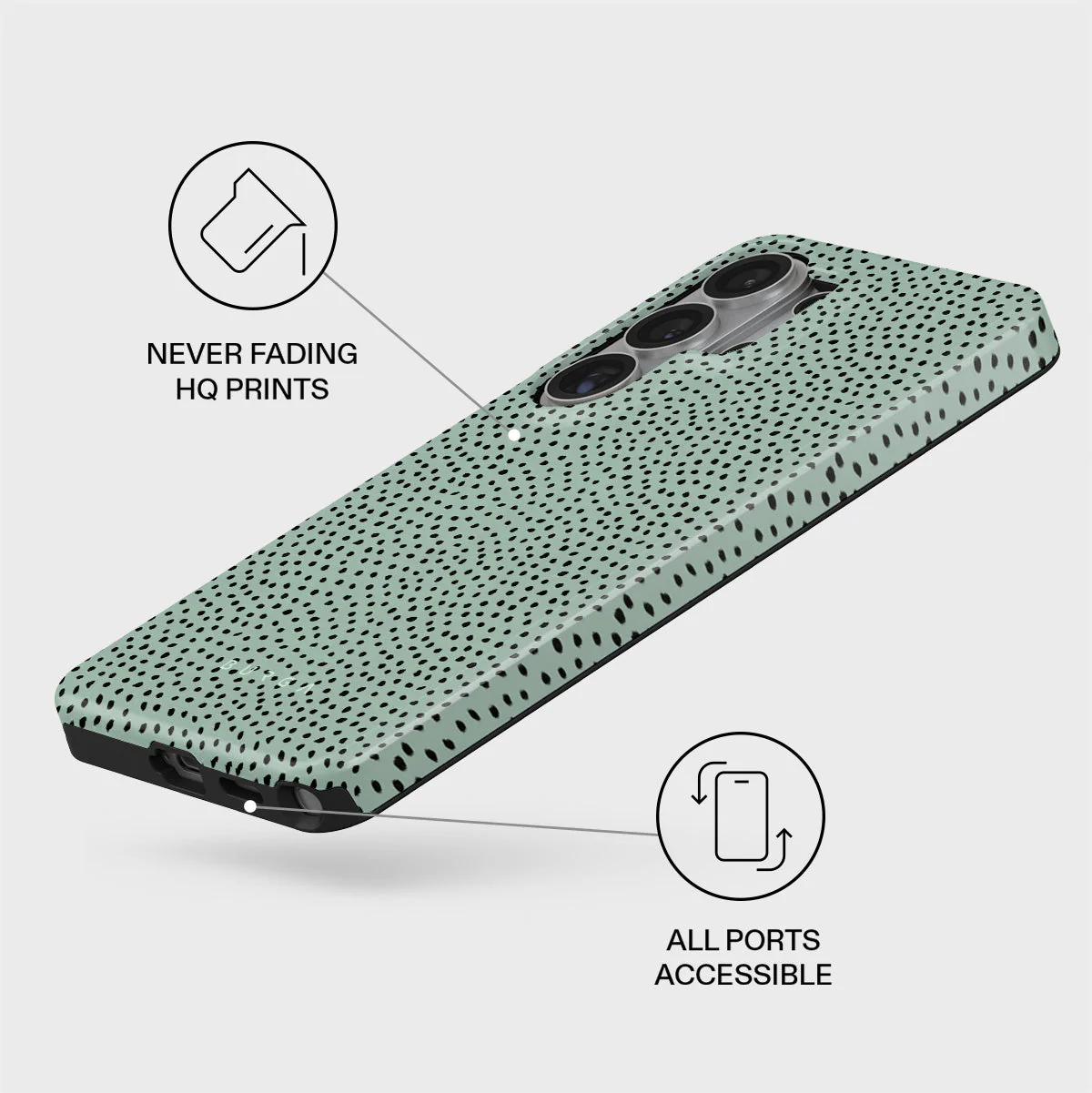 Mint Gelato - Dots Samsung Galaxy S26 Ultra Case - Image 3