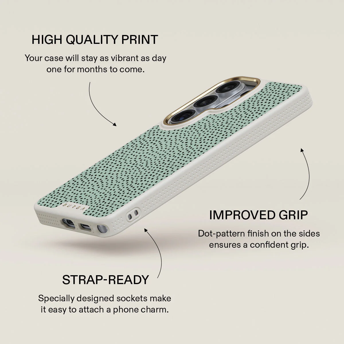 Mint Gelato - Dots Samsung Galaxy S26 Ultra Case - Image 30