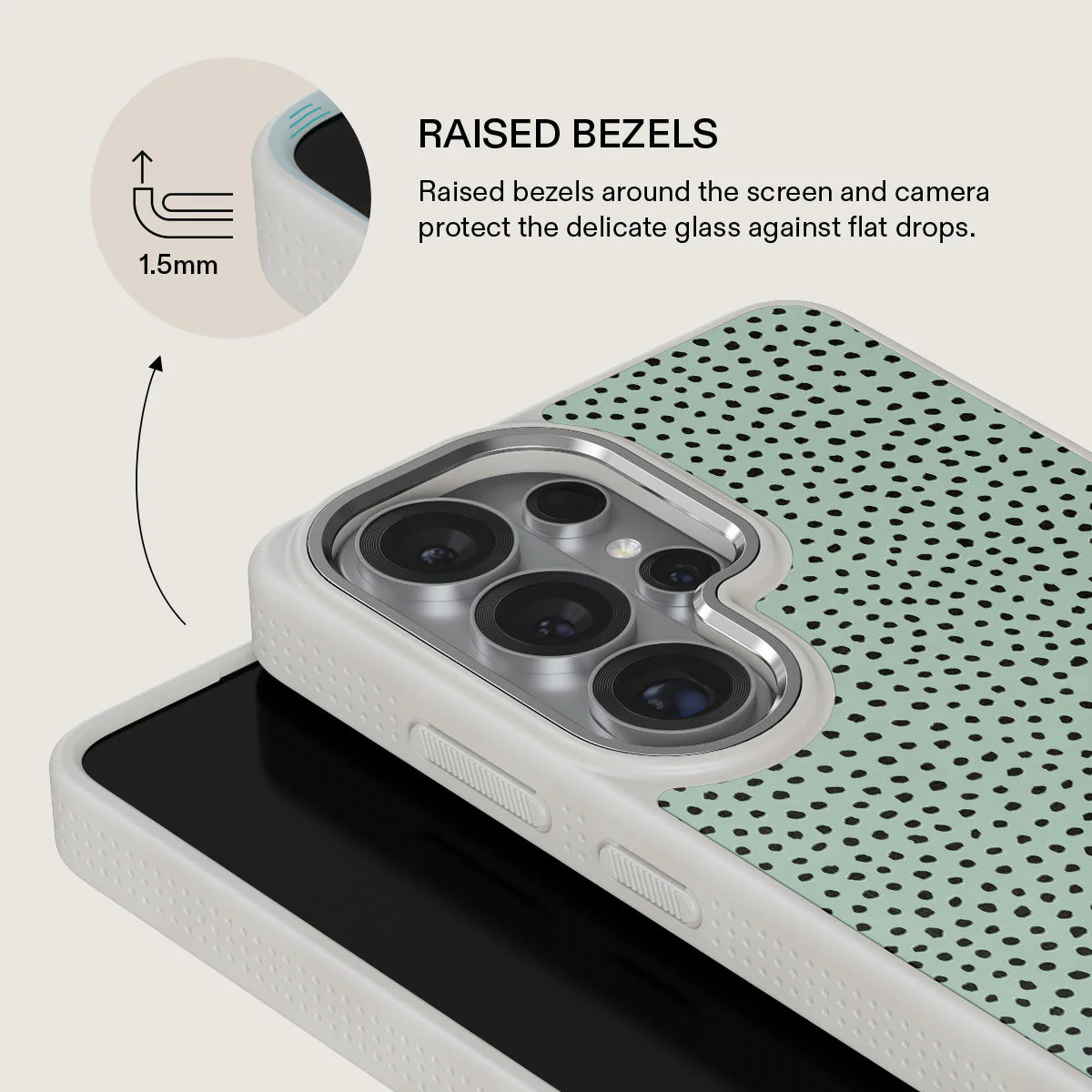 Mint Gelato - Dots Samsung Galaxy S26 Ultra Case - Image 36