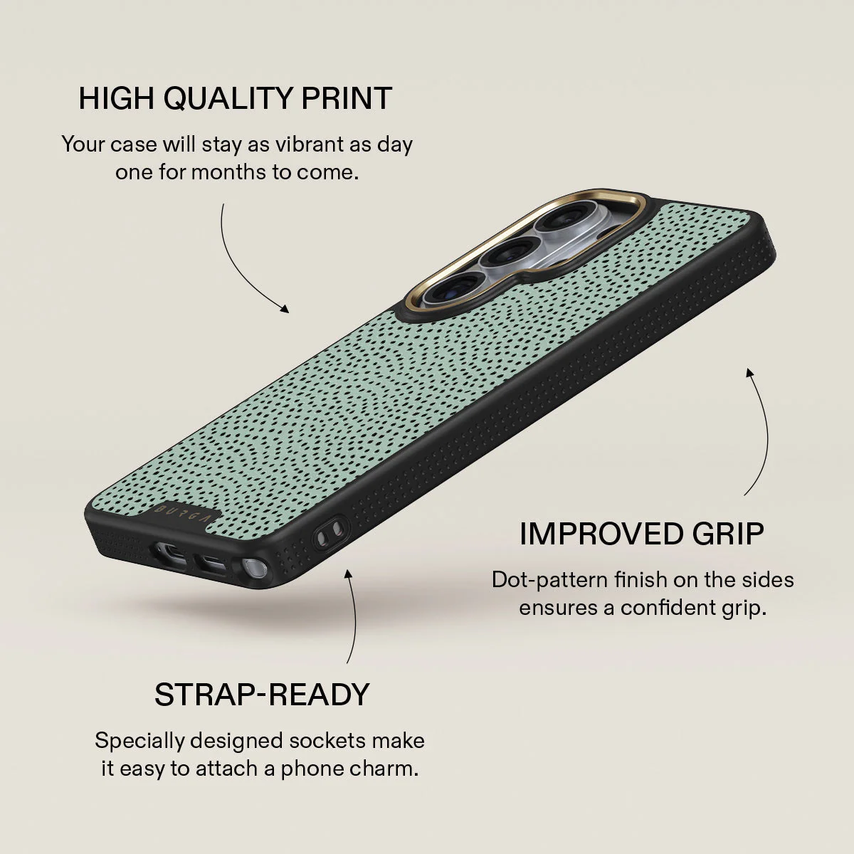 Mint Gelato - Dots Samsung Galaxy S26 Ultra Case - Image 9