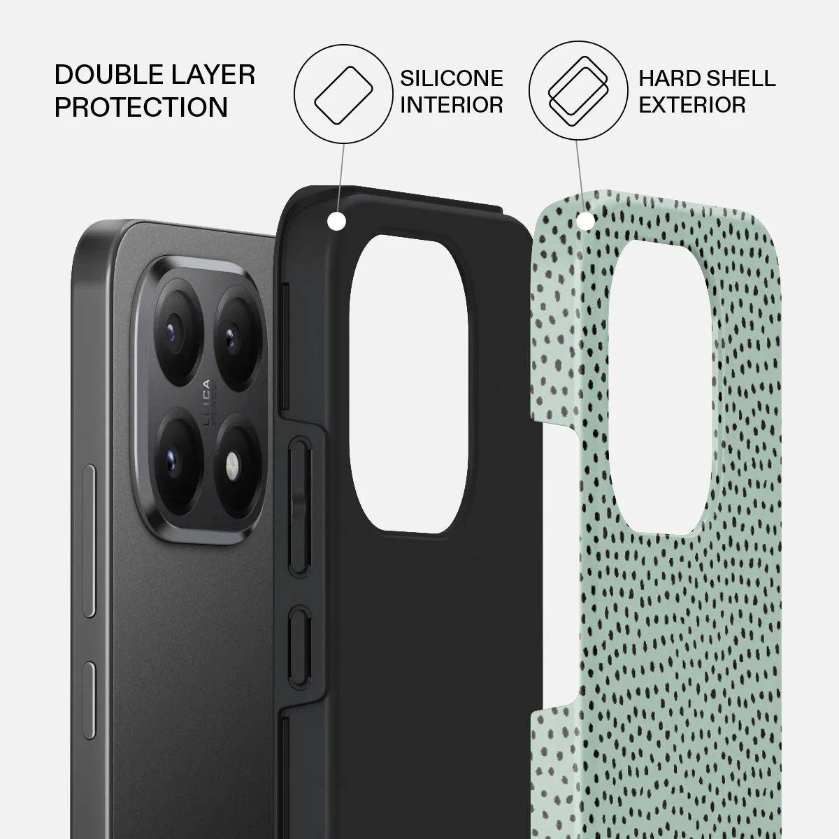 Mint Gelato - Dots Xiaomi 15T Case - Image 2