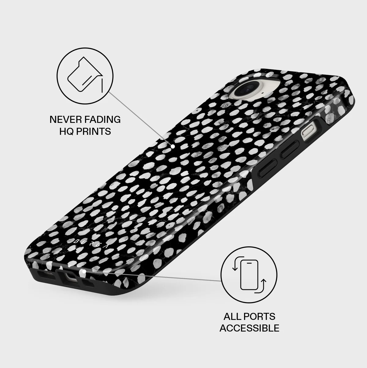 Night Sky - Dotted iPhone 17e Case - Image 3