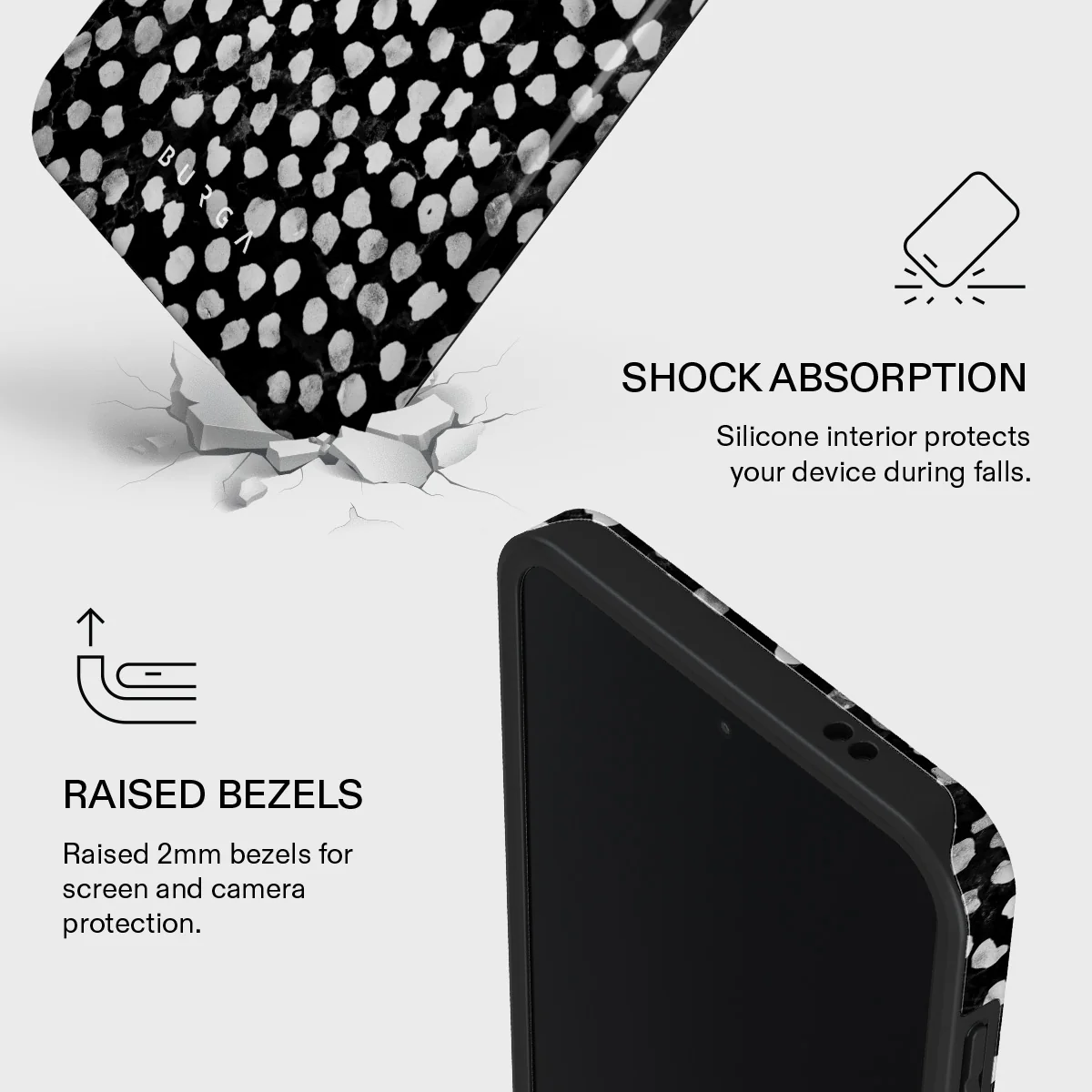 Night Sky - Dotted Samsung Galaxy A57 5G Case - Image 4