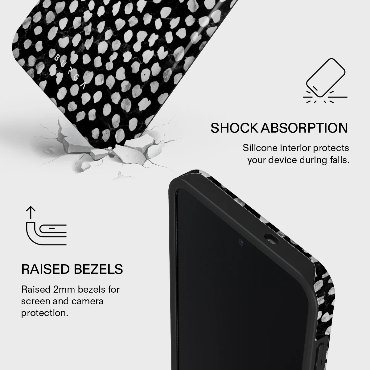 Night Sky - Dotted Samsung Galaxy S25 FE Case - Image 4