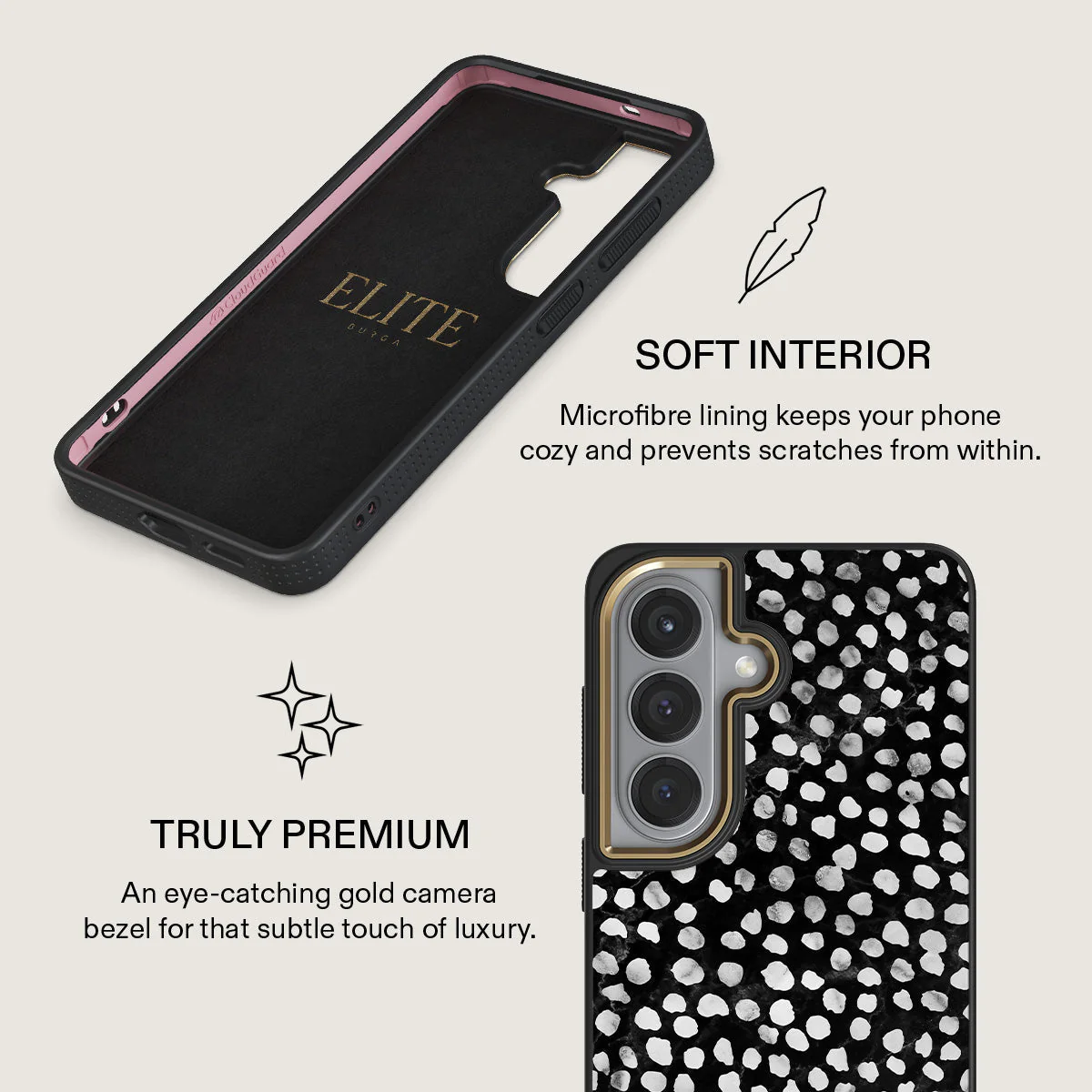 Night Sky - Dotted Samsung Galaxy S26 Case - Image 10