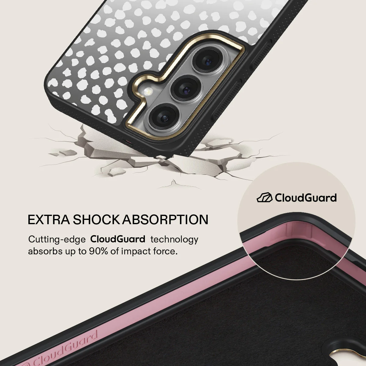 Night Sky - Dotted Samsung Galaxy S26 Case - Image 42