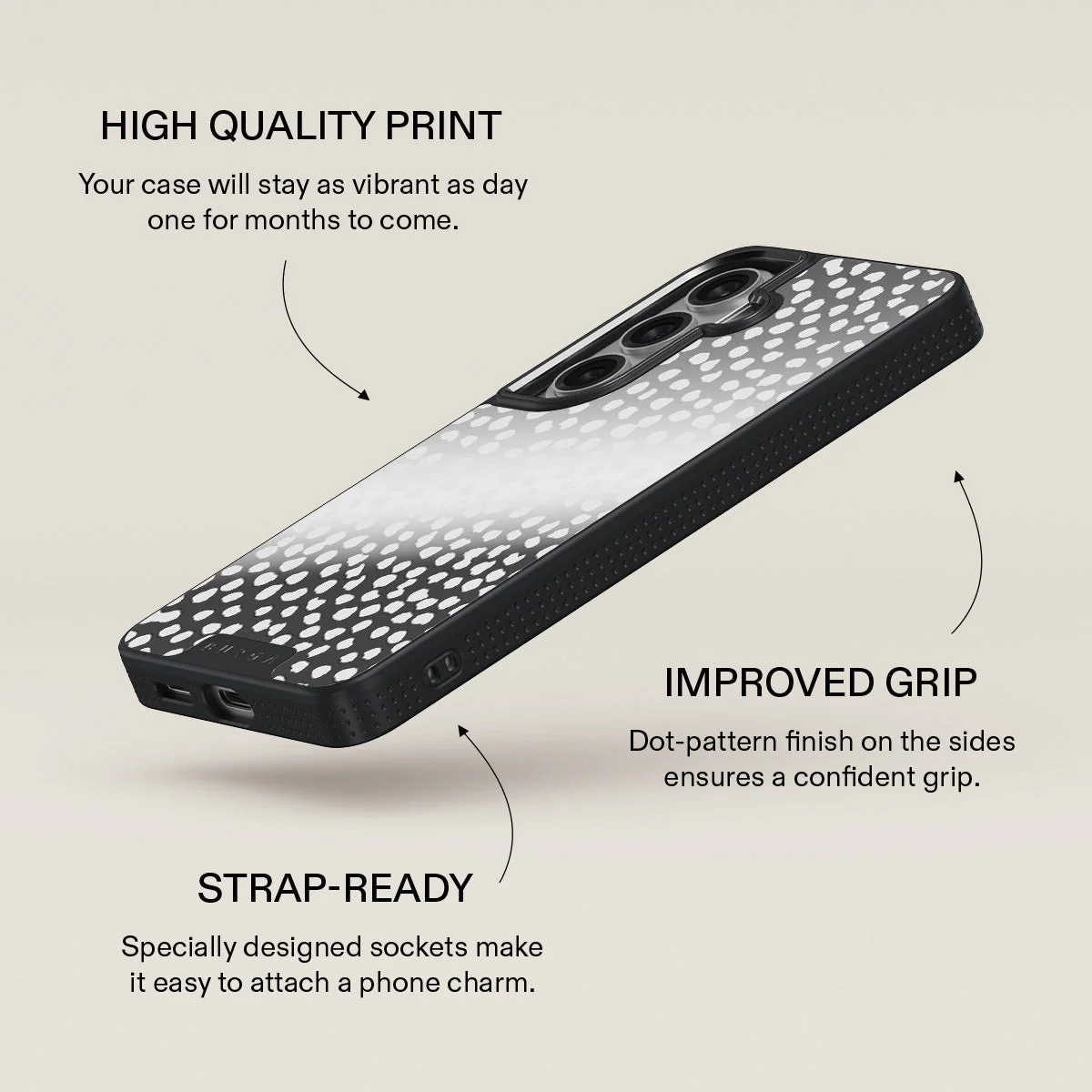 Night Sky - Dotted Samsung Galaxy S26 Case - Image 53