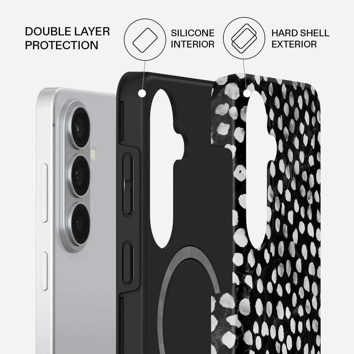 Night Sky - Dotted Samsung Galaxy S26 Plus Case - Image 2