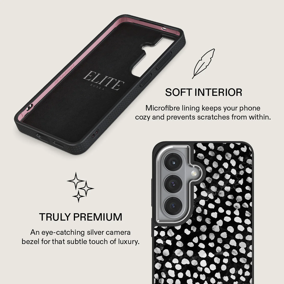 Night Sky - Dotted Samsung Galaxy S26 Plus Case - Image 24