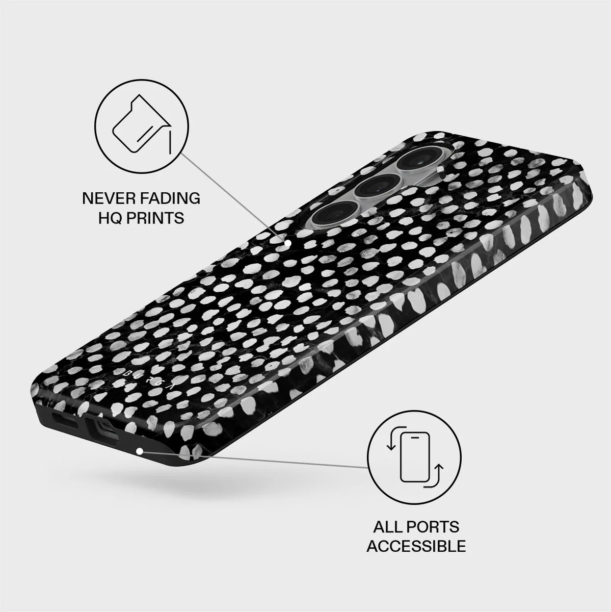 Night Sky - Dotted Samsung Galaxy S26 Plus Case - Image 3