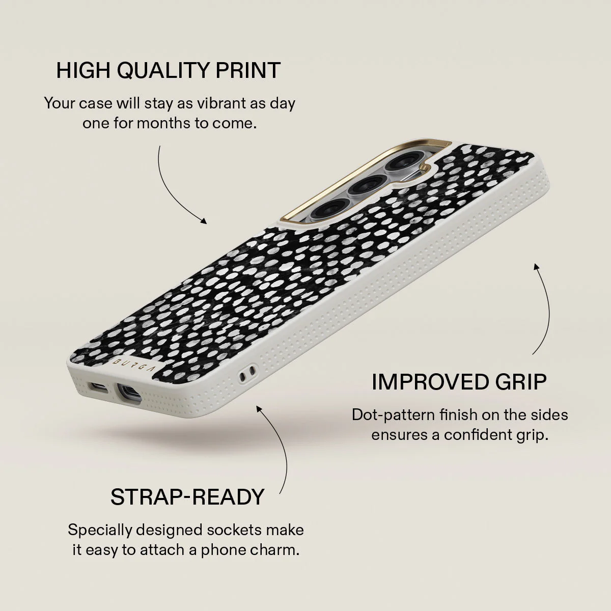 Night Sky - Dotted Samsung Galaxy S26 Plus Case - Image 30