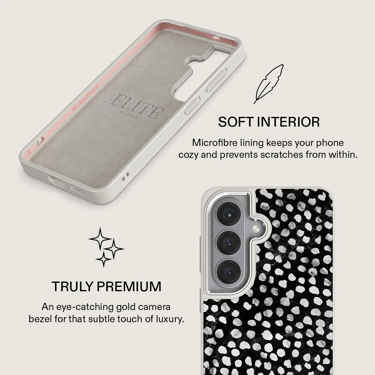 Night Sky - Dotted Samsung Galaxy S26 Plus Case - Image 38