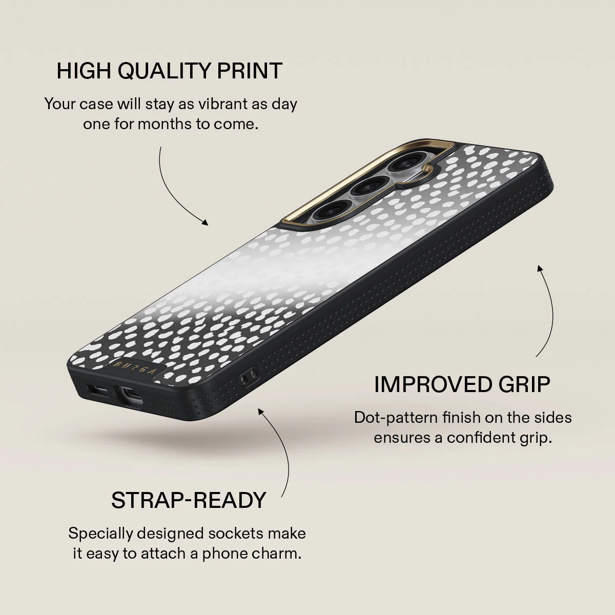 Night Sky - Dotted Samsung Galaxy S26 Plus Case - Image 45