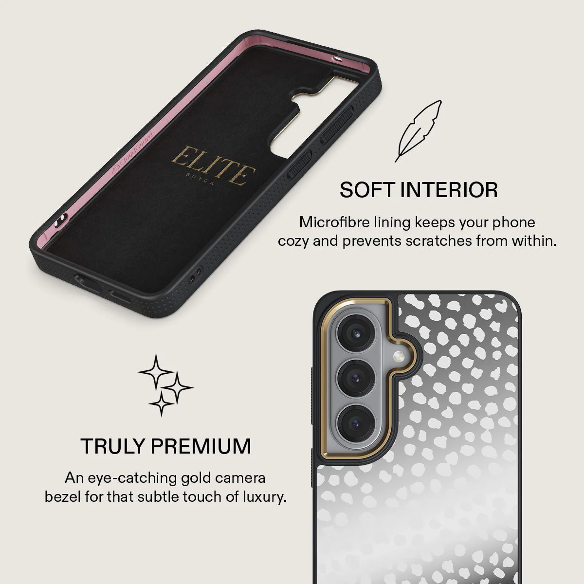 Night Sky - Dotted Samsung Galaxy S26 Plus Case - Image 46
