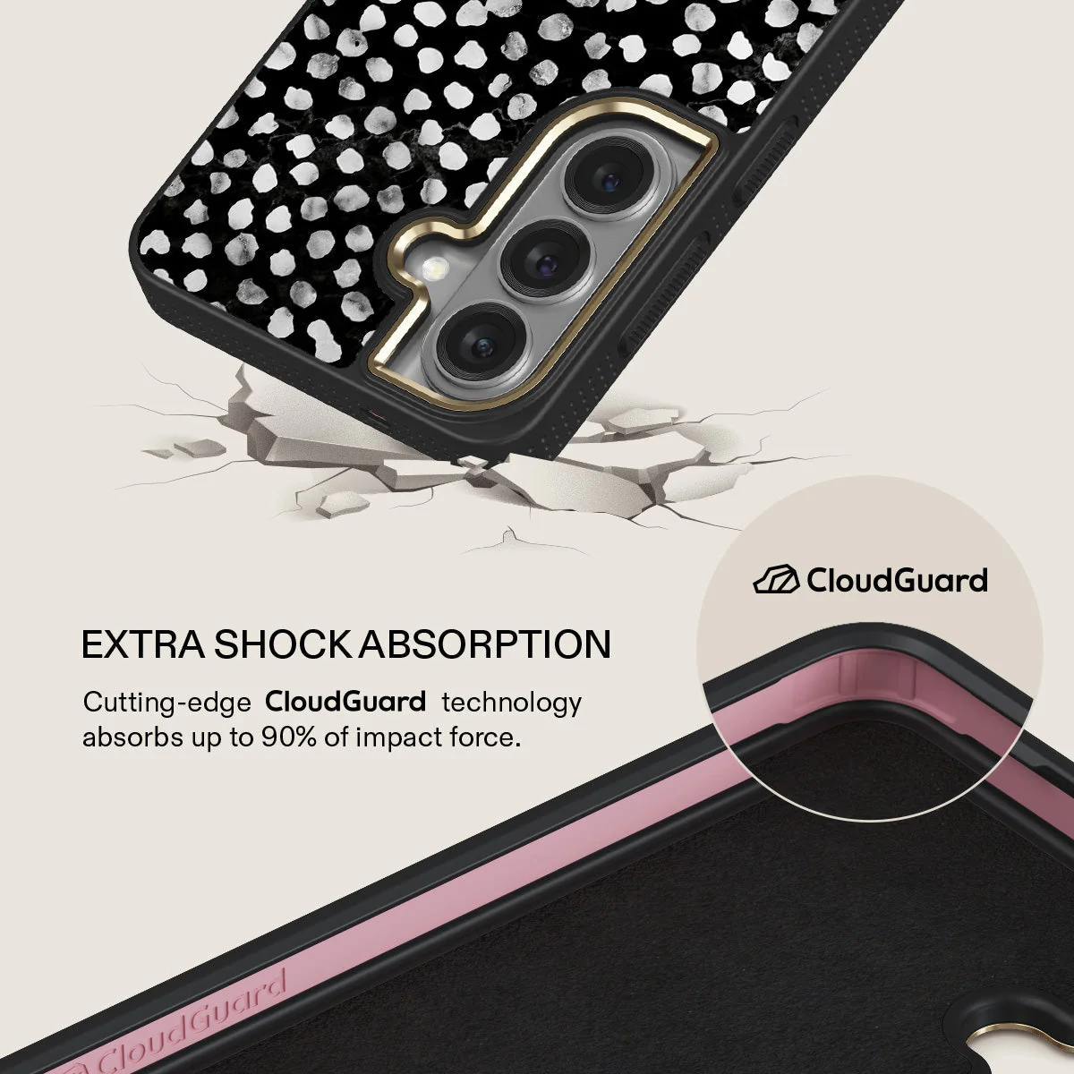 Night Sky - Dotted Samsung Galaxy S26 Plus Case - Image 7