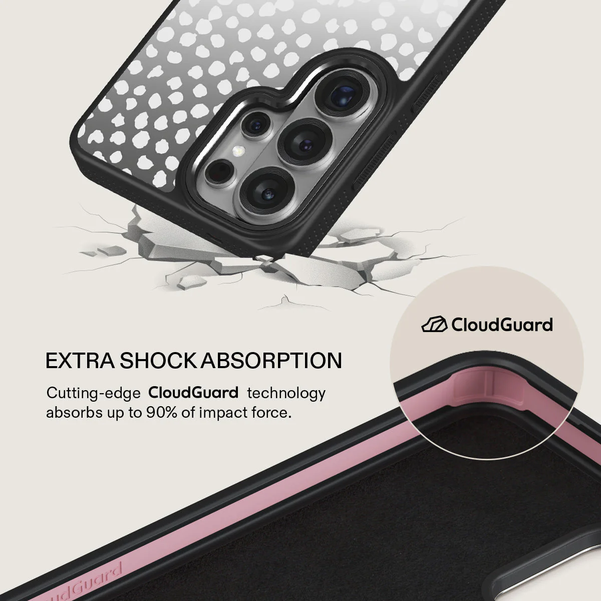 Night Sky - Dotted Samsung Galaxy S26 Ultra Case - Image 50
