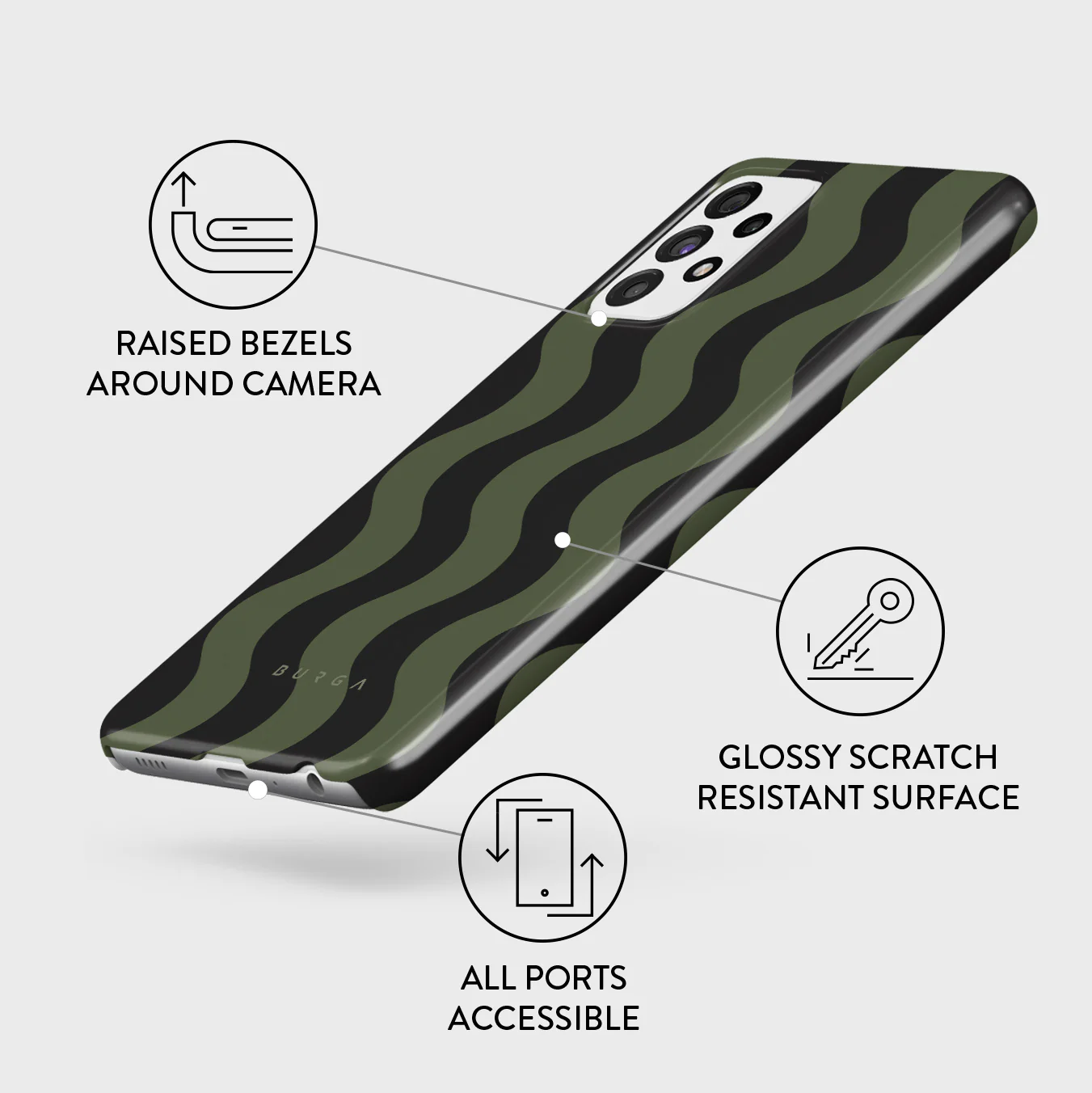 Double Take - Samsung Galaxy A72 4G / 5G Case - Image 3