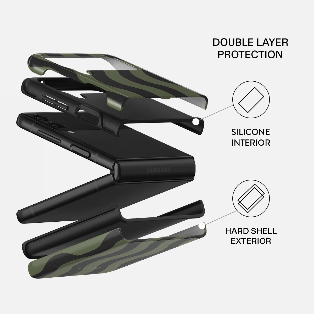 Double Take - Samsung Galaxy Z Flip 3 Case - Image 2