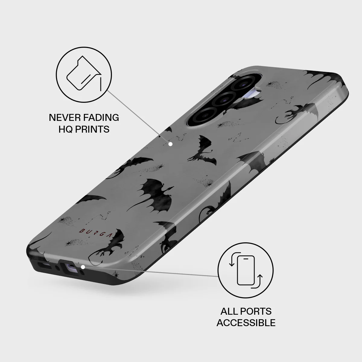 Draco - Samsung Galaxy A37 5G Case - Image 3