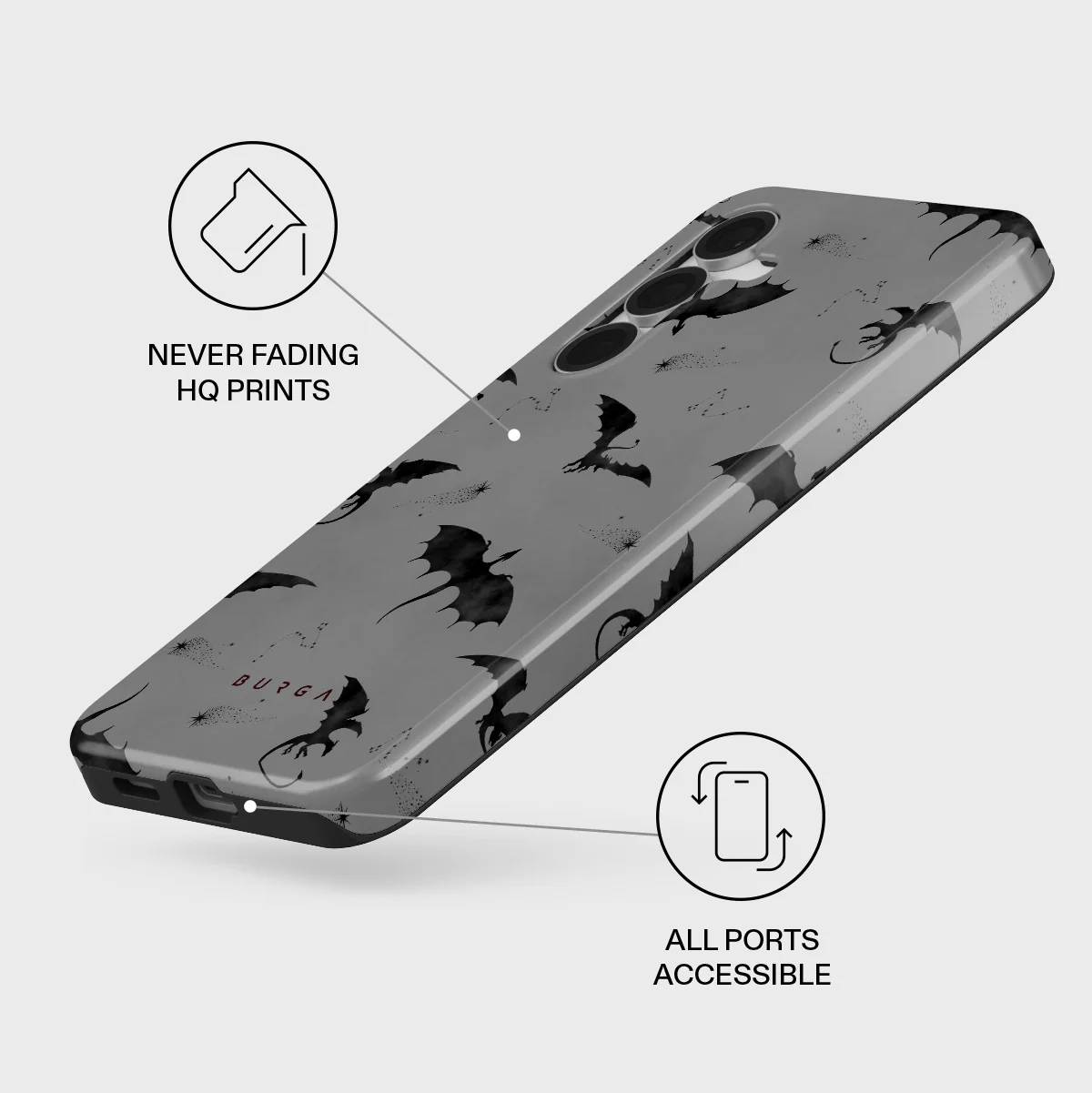 Draco - Samsung Galaxy S25 FE Case - Image 3