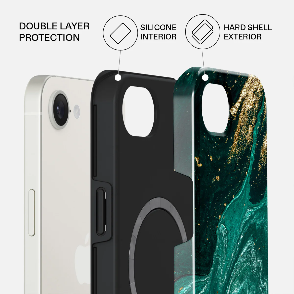 Emerald Pool - Elegant iPhone 17e Case - Image 2