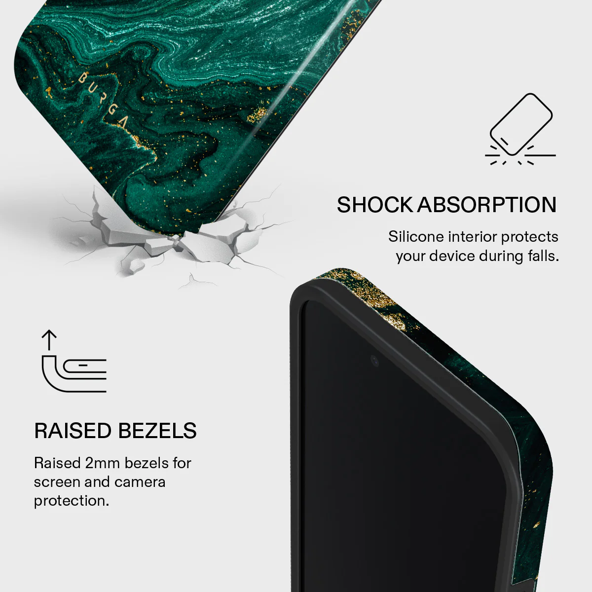 Emerald Pool - Elegant iPhone 17e Case - Image 4