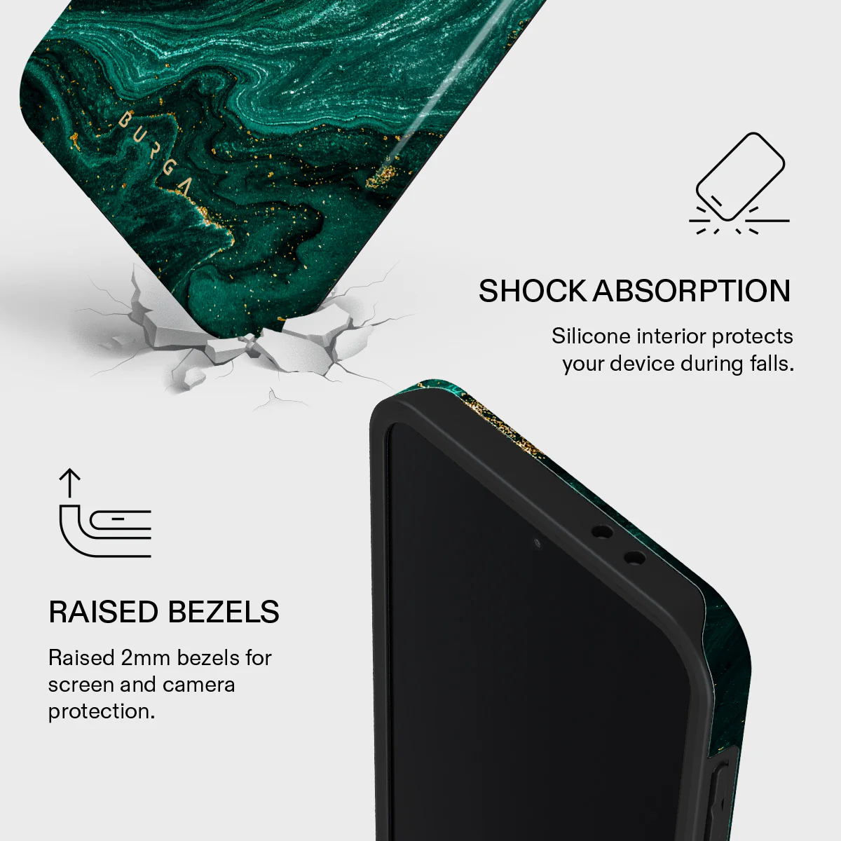 Emerald Pool - Elegant Samsung Galaxy A37 5G Case - Image 4