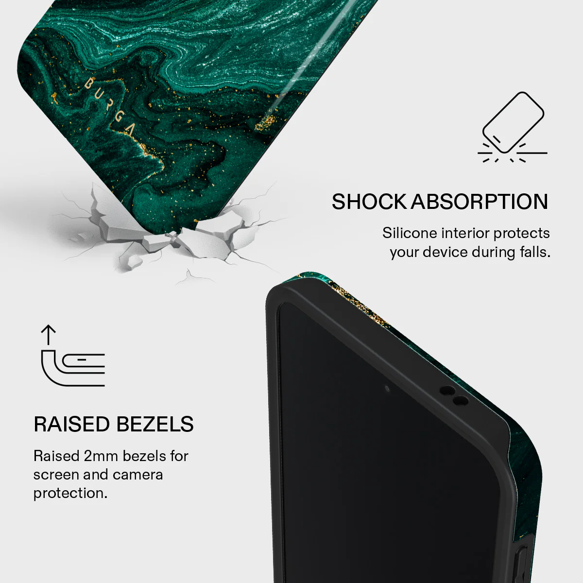 Emerald Pool - Elegant Samsung Galaxy A57 5G Case - Image 4