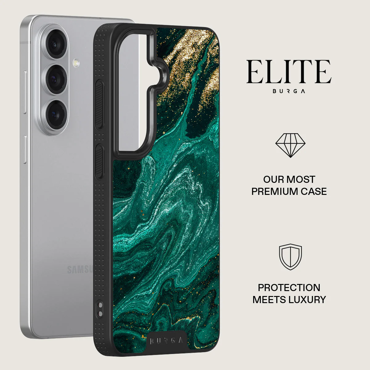 Emerald Pool - Elegant Samsung Galaxy S26 Case - Image 13