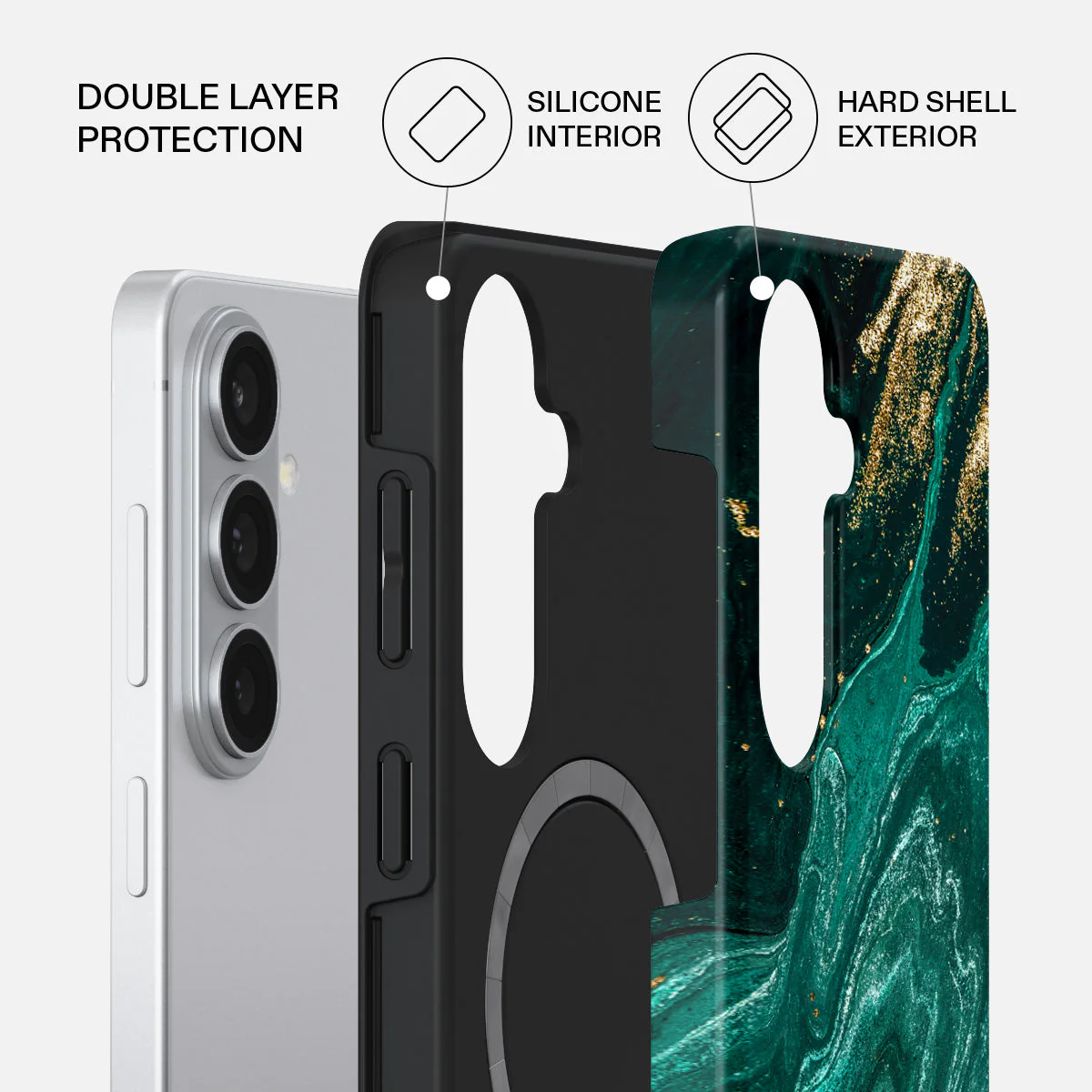 Emerald Pool - Elegant Samsung Galaxy S26 Case - Image 2