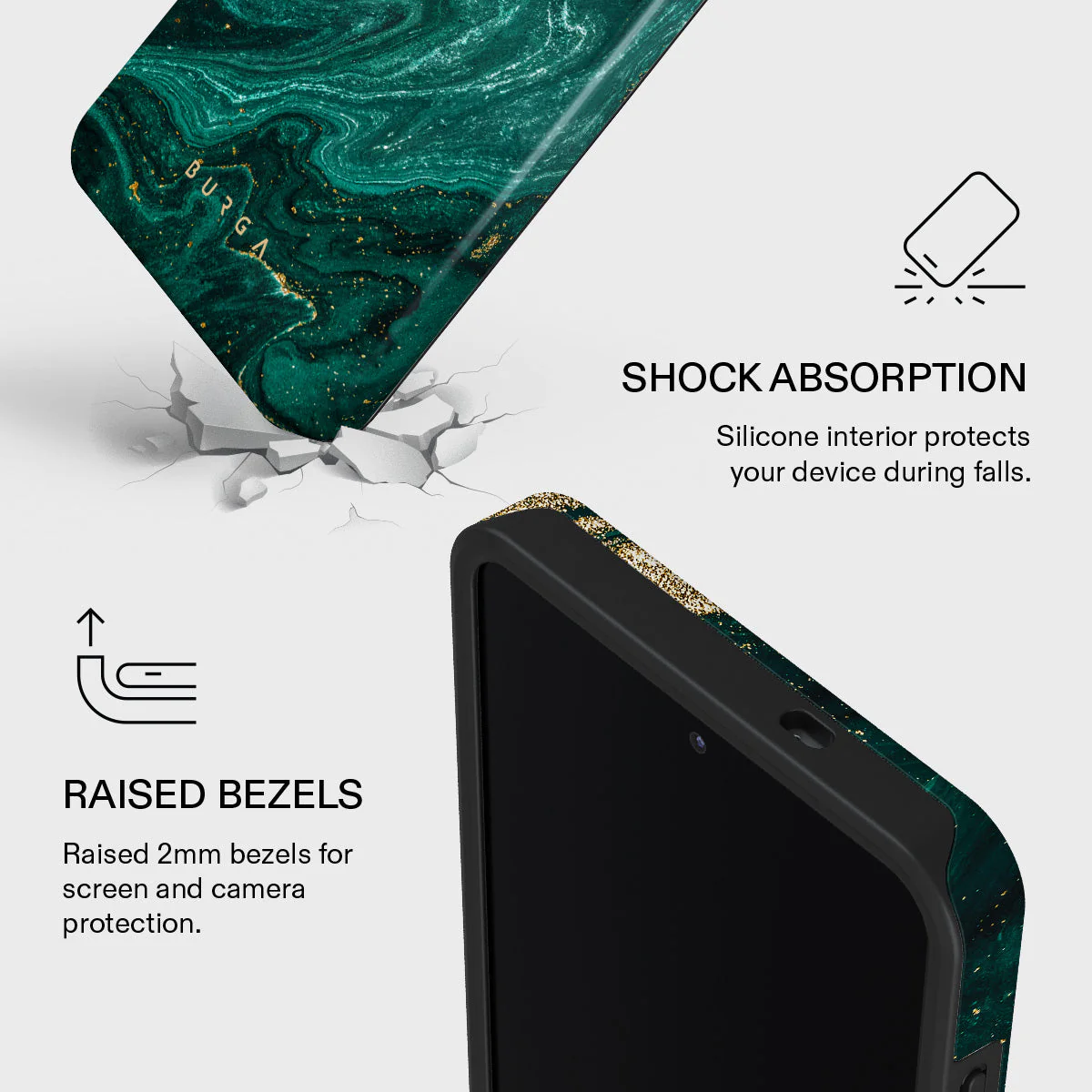 Emerald Pool - Elegant Samsung Galaxy S26 Case - Image 4