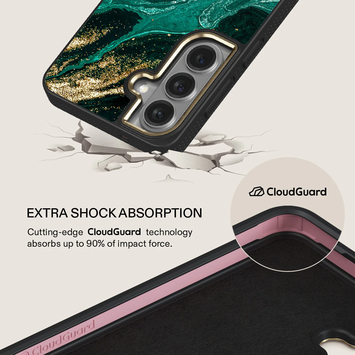 Emerald Pool - Elegant Samsung Galaxy S26 Case - Image 7