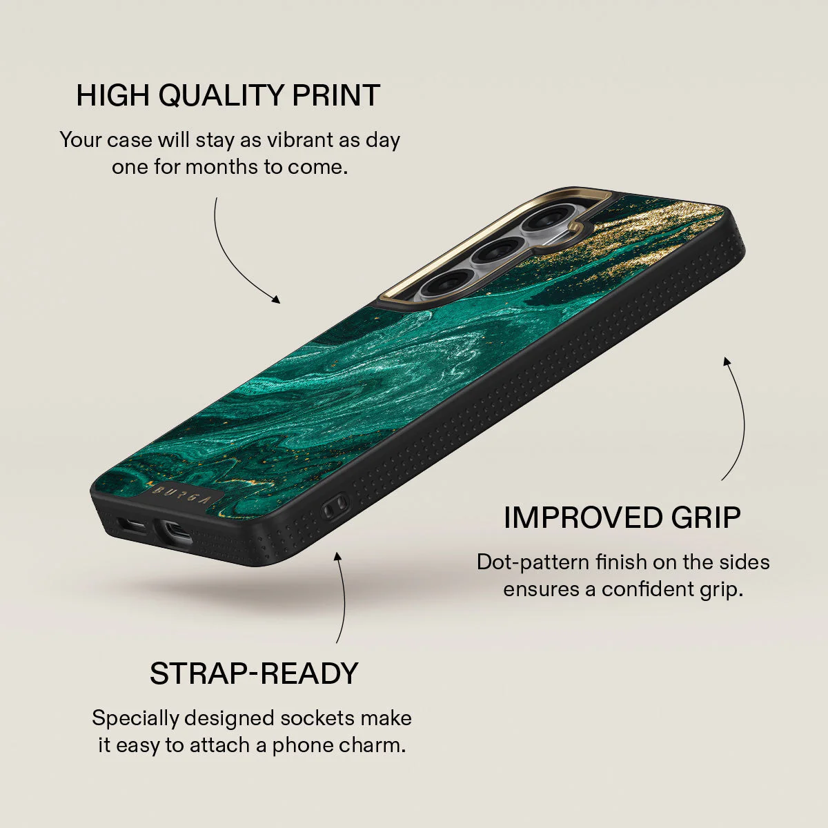 Emerald Pool - Elegant Samsung Galaxy S26 Case - Image 9