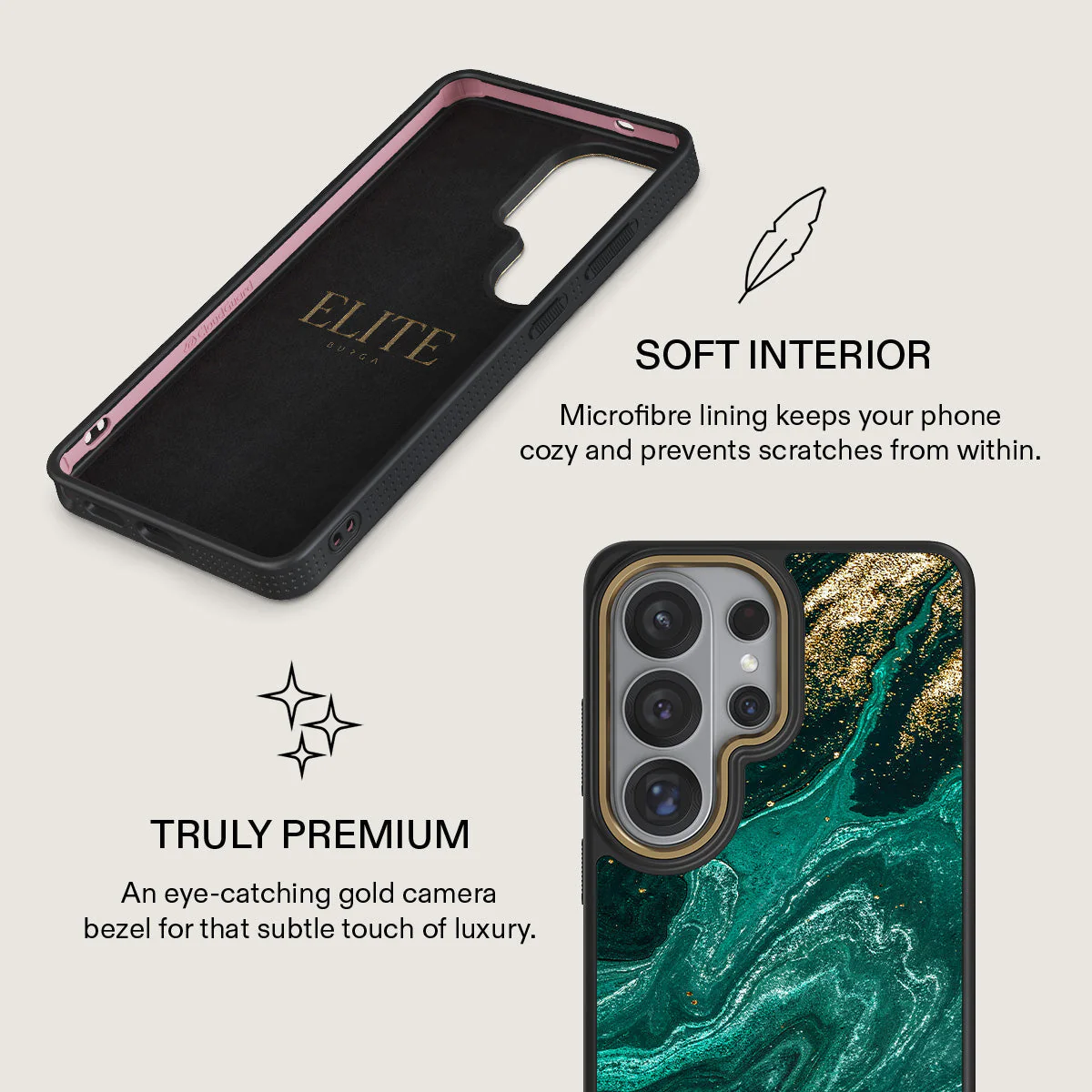 Emerald Pool - Elegant Samsung Galaxy S26 Ultra Case - Image 10
